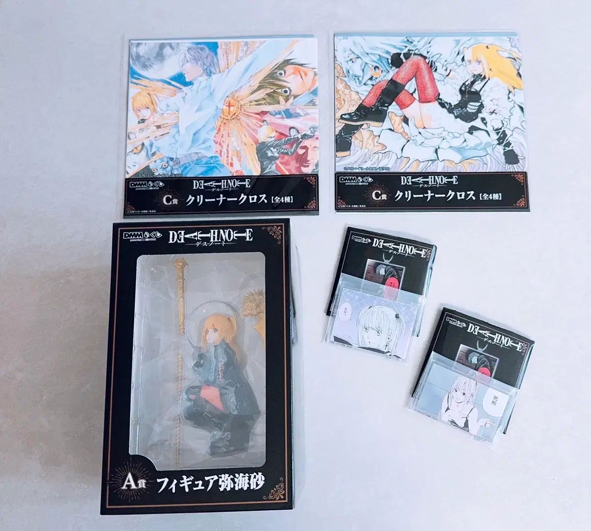 送料込み18 未開封) DEATH NOTE(デスノート) COOGI(クージー) dmm a賞 ミサ フィギュア アクリルキーホルダー おまけ付き