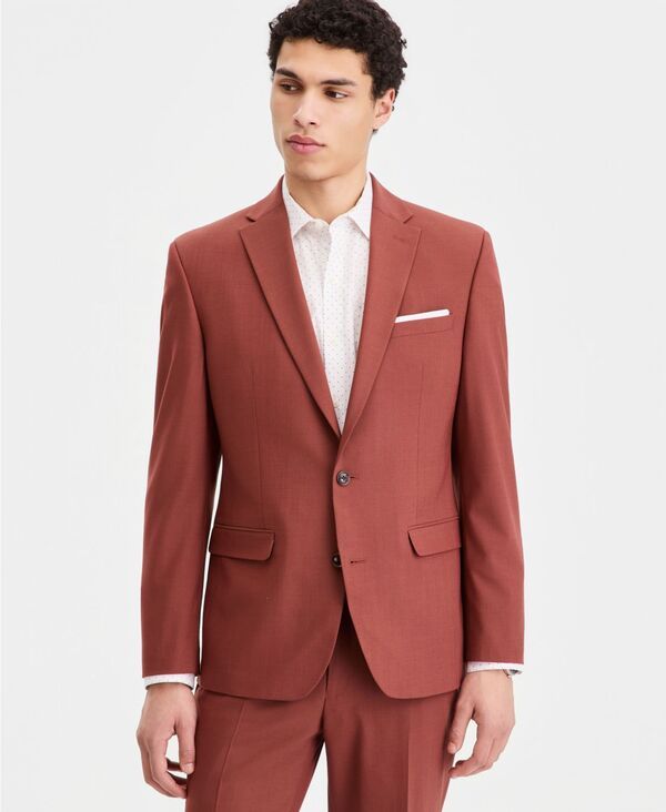 バースリー メンズ アウター ジャケット・ブルゾン ウール Bar III MenslimFit Wool Blend Suit Separates Jacket Macys Exclusive Te