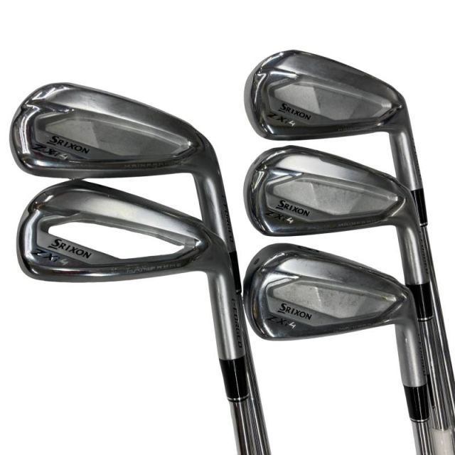 【中古】 ダンロップ SRIXON ZXi4 5S アイアンセット IR リシャフト (フレックスその他) メンズ 男性用 右利き 右用 Cランク ゴルフクラブ