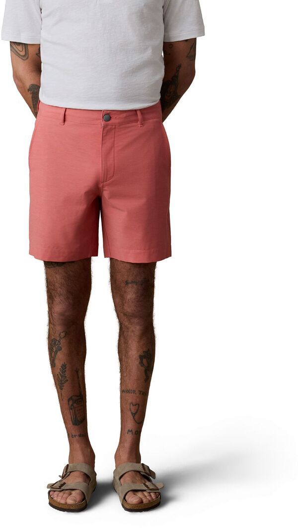 ファレティ メンズ ボトムス ハーフパンツ・ショーツ ショートパンツ Faherty Mens All Day Shorts 20 7 Coral Red レッド