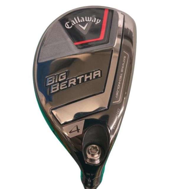 【中古】 キャロウェイ BIG BERTHA(2023) U4 ユーティリティ UT SPEEDER NX 50 for CW(BB23 UT) (フレックスS) メンズ 男性用 右利き 右用 Cランク ゴルフクラブ