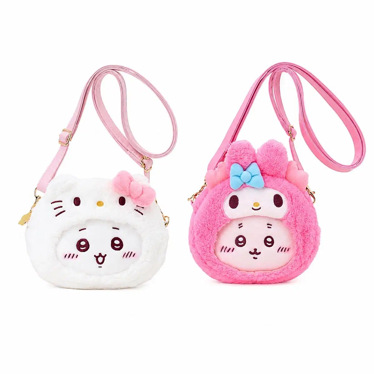 未開封 サンリオxちいかわ ちいかわ コラボ マスコット ポシェットショルダーバッグ ポーチ