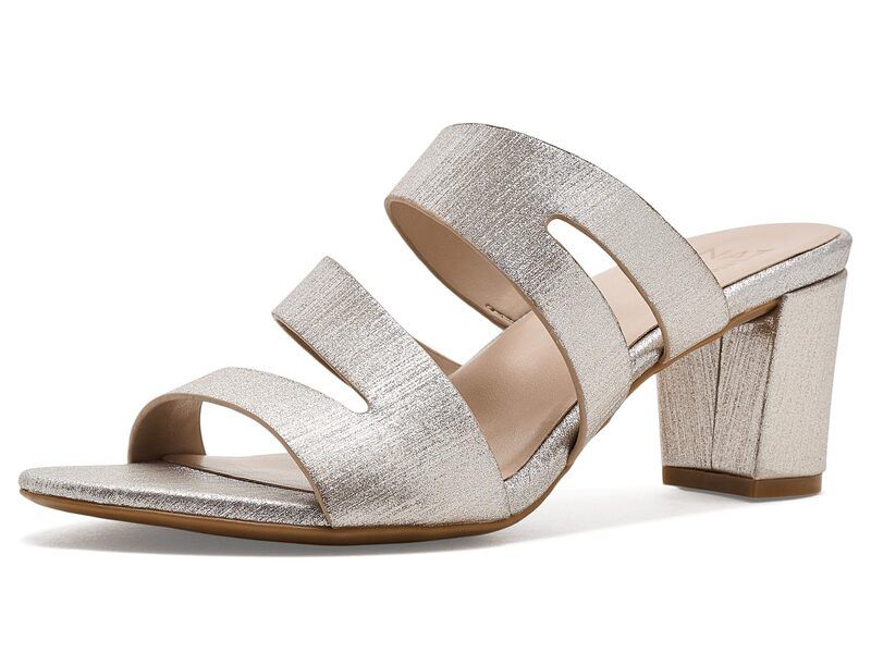 ナチュライザー レディース シューズ ヒール Naturalizer Beaming Soft Silver シルバー