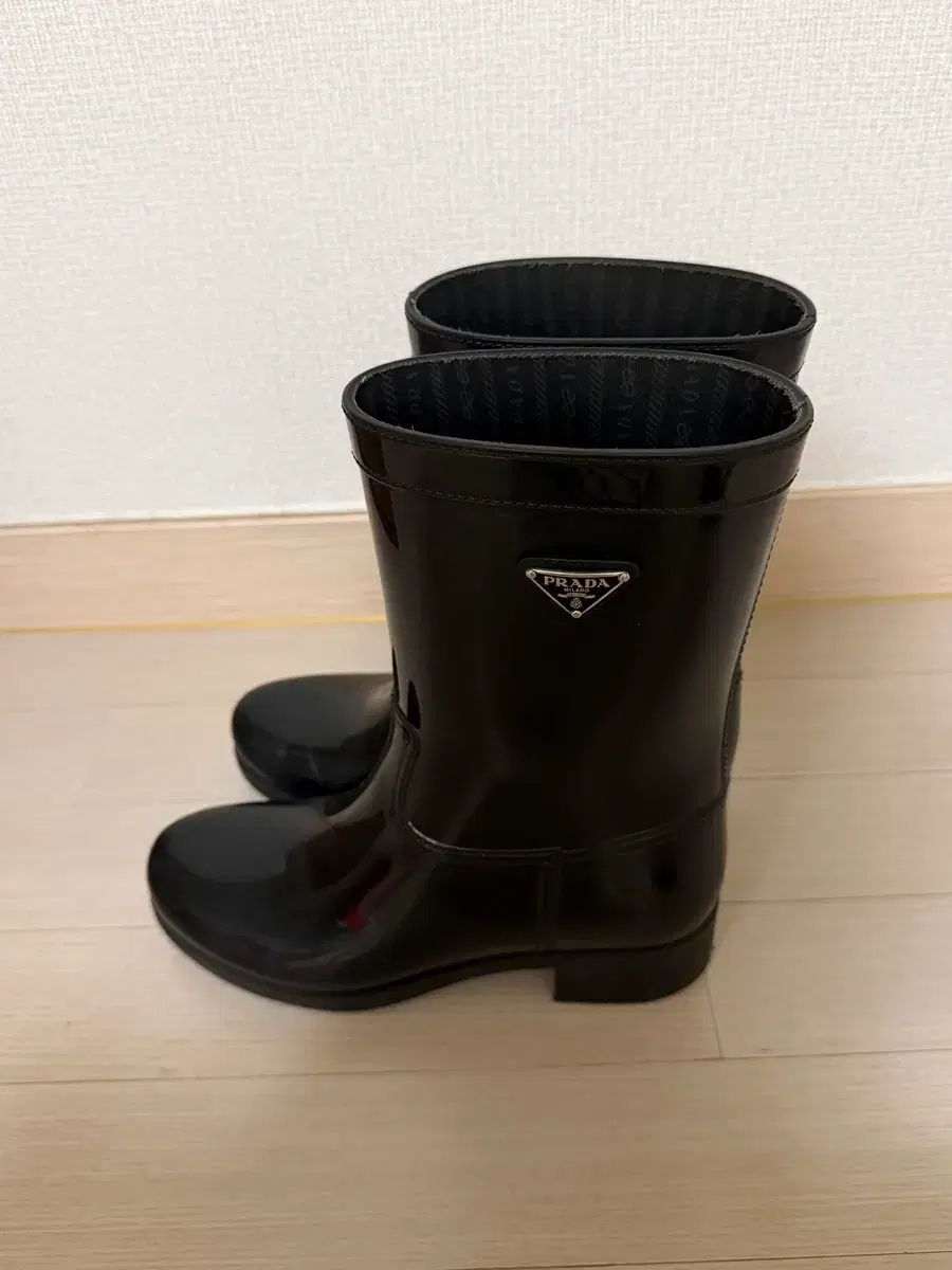PRADA プラダ レインブーツ 長靴 240(37)