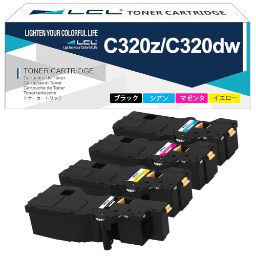 R◆LCL Xerox用 富士ゼロックス用 C320z C320dw CT203532 CT203533 CT203534 CT203535 大容量 (4色セット) 互換トナーカートリッジ 対応機種：Fuji Film Apeos C320z 001ba48a