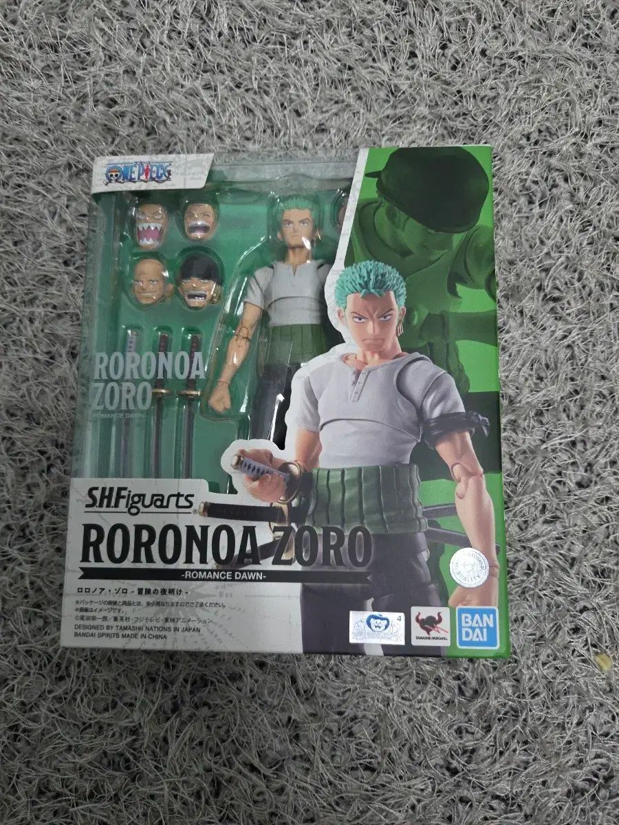 バンダイ ONE PIECE ロロノア・ゾロ SHF アクションフィギュア 出品