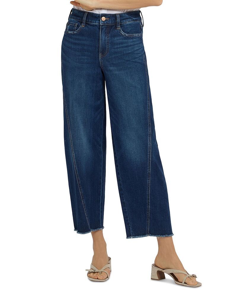 エヌワイディージェイ レディース ボトムス デニムパンツ ジーンズ NYDJ Alyssa Side Panel High Rise Relaxed Crop Jeans in Sunset Vill