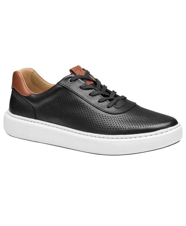 ジョンストンアンドマーフィー メンズ シューズ スニーカー レース Johnston Murphy Mens Anders UThroat LaceUp Sneakers Black Full Gra