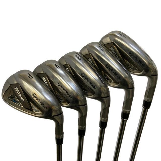 【中古】 テーラーメイド SIM2 MAX 5S アイアンセット IR 純正特注シャフト (フレックスS) メンズ 男性用 右利き 右用 Cランク ゴルフクラブ