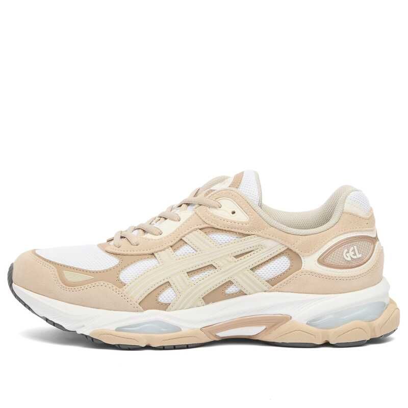 アシックス メンズ シューズ スニーカー Asics GelNyc 2 Sneakers White Feather Grey ホワイト