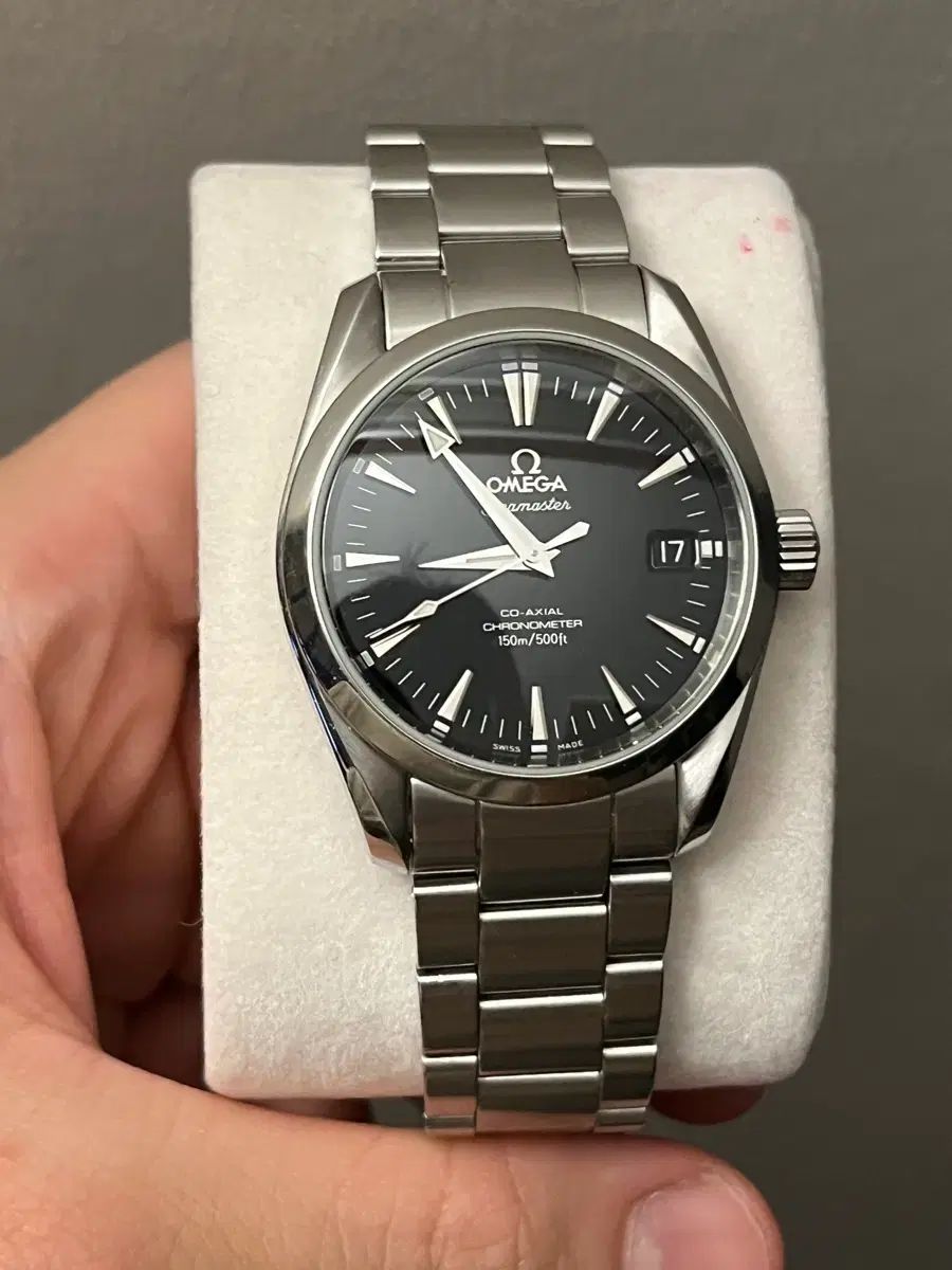 オメガ シーマスター アクアテラ コーアクシャル 36mm フルセット