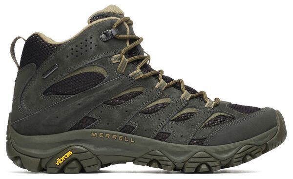 メレル メンズ シューズ ブーツ・レインブーツ Merrell Mens Moab 3 Mid Waterproof Hiking Boots BlackBeluga ブラック