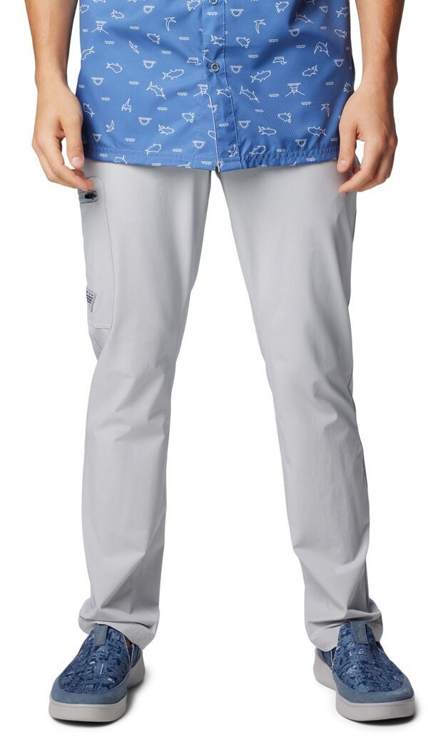 コロンビア メンズ ボトムス カジュアルパンツ Columbia Mens PFG Terminal Tackle II Pant Cool Grey グレー