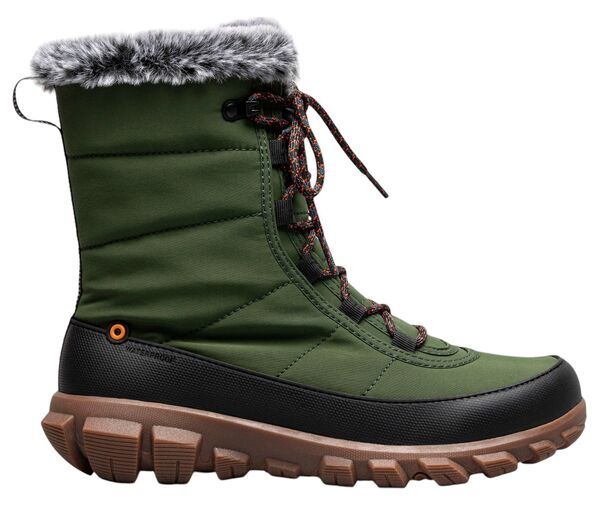 ボグス レディース シューズ ブーツ・レインブーツ レース Bogs Womens Cedar Quilt Lace Boots Kombu Green グリーン
