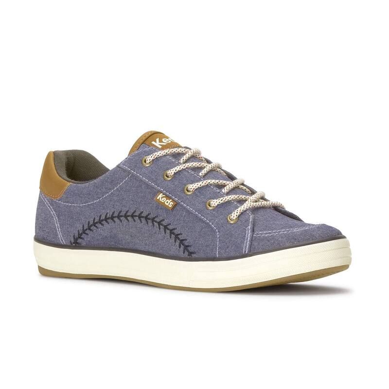 ケッズ レディース シューズ スニーカー レース Keds Center III Womens Canvas LaceUp Sneakers Chambray Blue ブルー