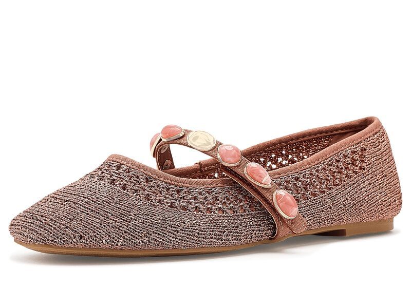 ケネスコール レディース シューズ サンダル Kenneth Cole New York Zeta Stones Rose Gold Knit ゴールド