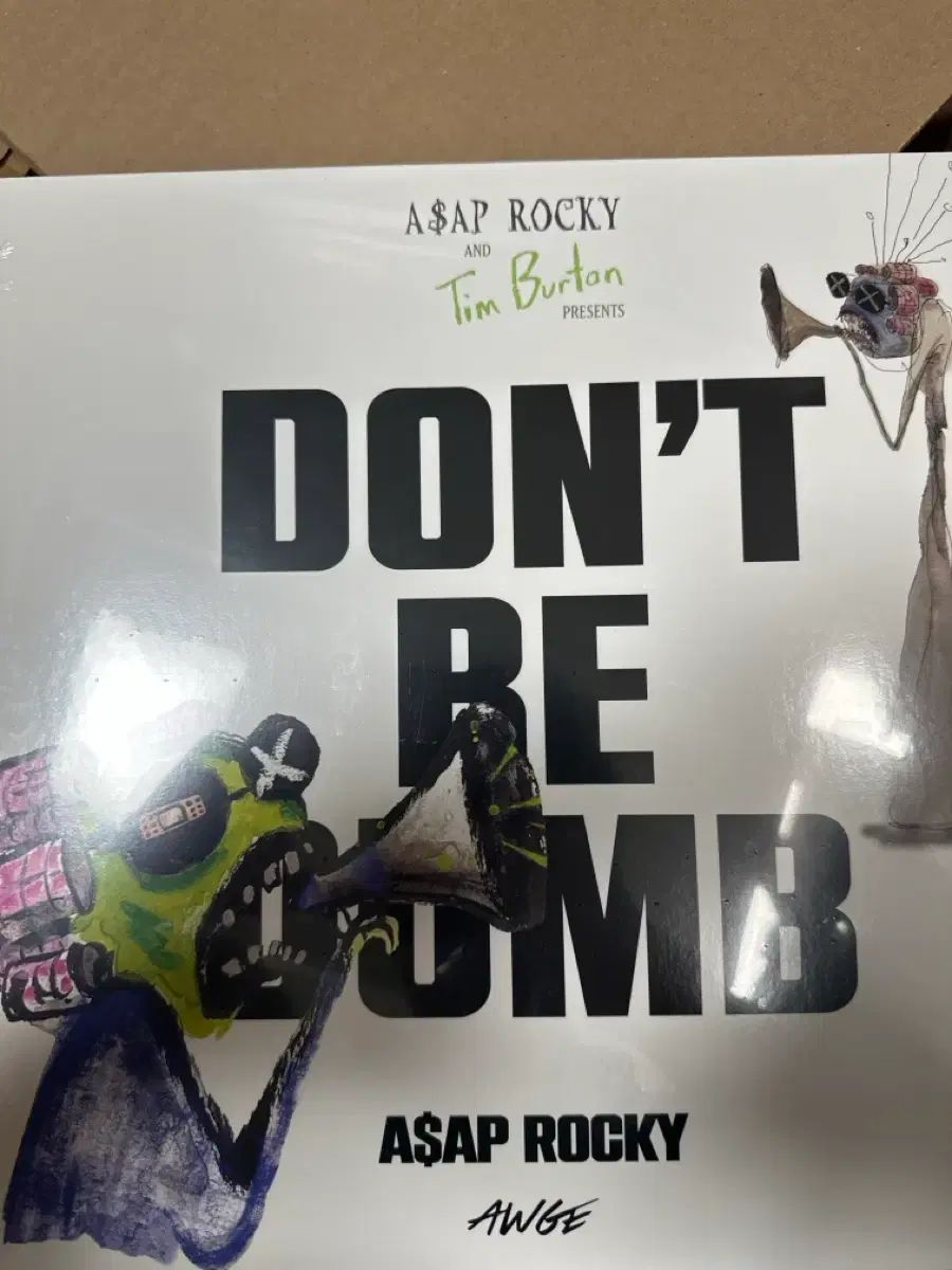 えいじ ラキ(ROCKY) dont be dumb lp 未開封