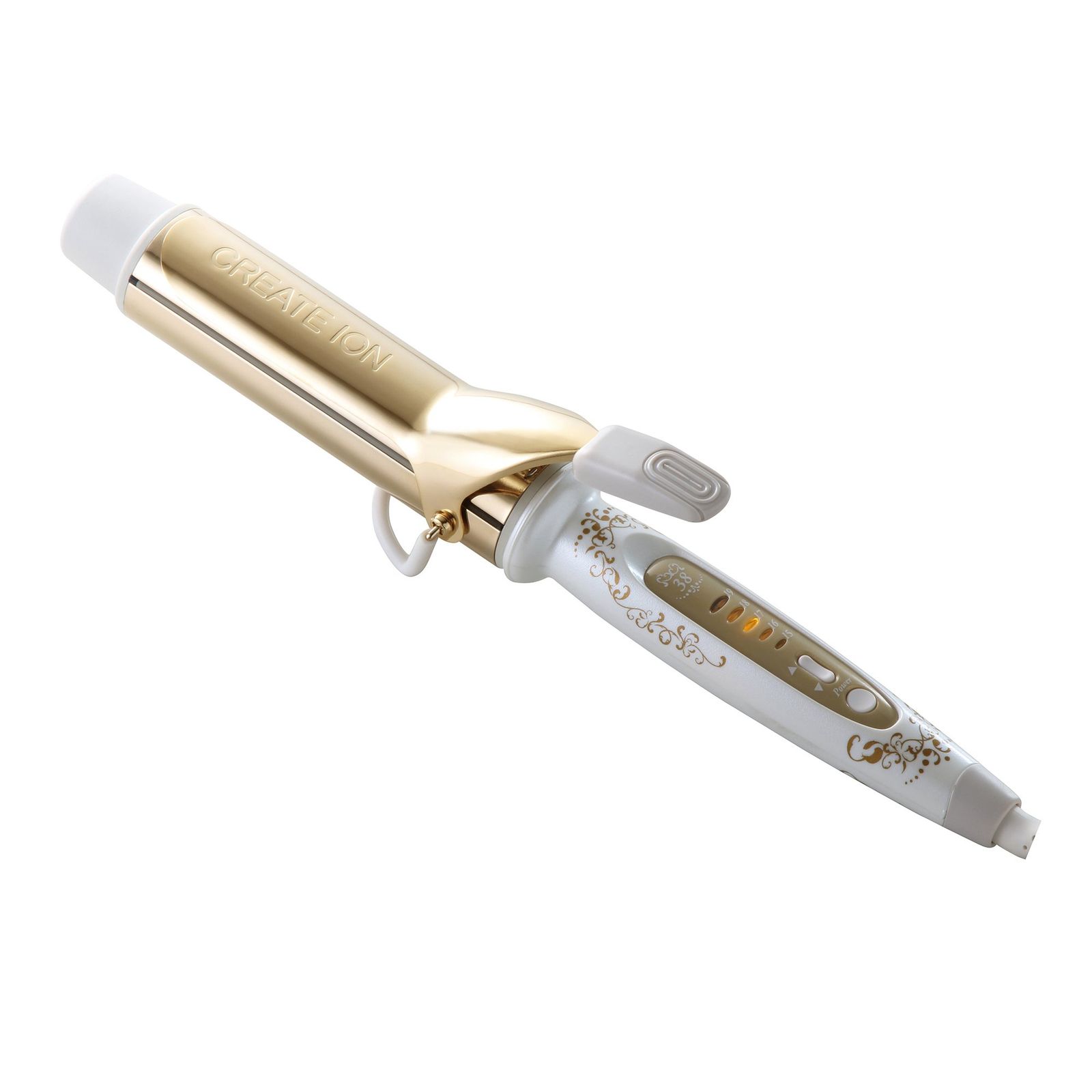 クレイツイオン ヘアアイロン グレイスカール 38mm CIC-W72012N 海外兼用 ゴールド加工t ef4ba82a