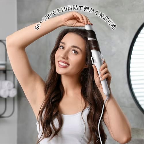 Nobby カールアイロン NB532 プロ仕様 ヘアアイロン ナノセラミックコーティング 29段階温度調整(60~200℃)海外対応 100-240Vt e52ea452 Nobby カールアイロン NB532 プロ仕様 ヘアアイロン ナノセラミックコーティング 29段階温度調整(60~200℃)海外対応 100-240Vt e52ea452