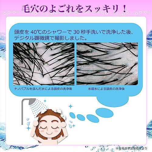 日本電興 微細気泡 ナノバブル発生キット 樹脂 シャワーヘッド用 ND-NBSHt 18ed1b5d