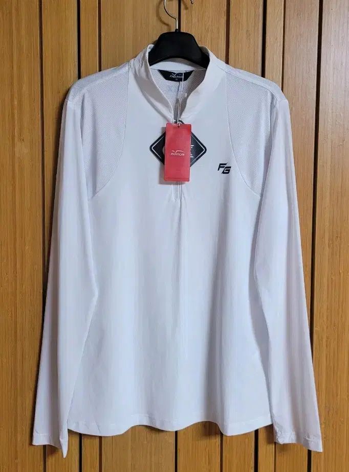 FANTOM ゴルフ レディース 接触冷感 メッシュ パッチ ハーフジップ Tシャツ (新品)