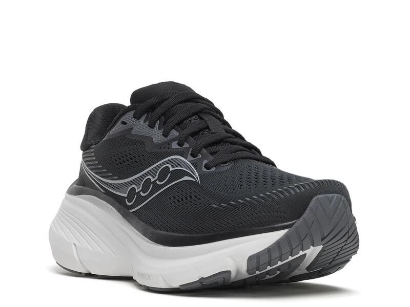 サッカニー レディース シューズ スニーカー SauconyGuide 19 Running Shoe Womens BlackSilver ブラック