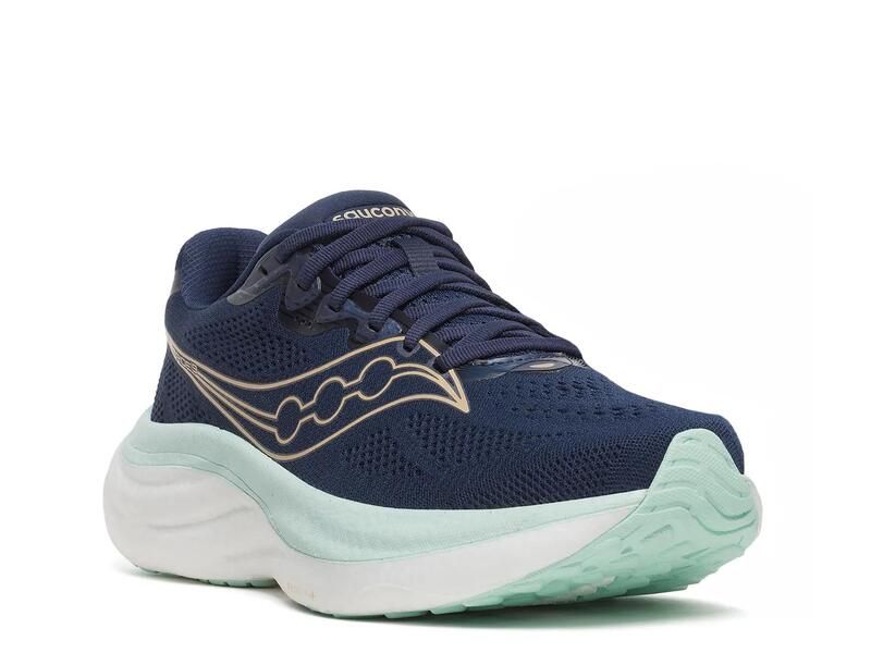 サッカニー レディース シューズ スニーカー SauconyRide 19 Running Shoe Womens Navy ネイビー
