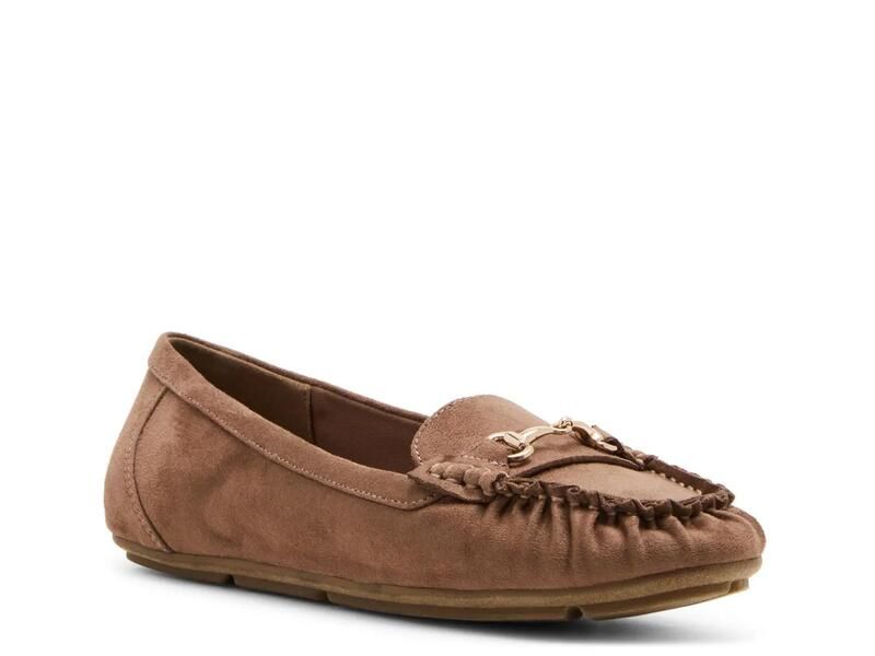 アンクライン レディース シューズ スリッポン・ローファー Anne KleinHewlett Loafer Taupe トープ