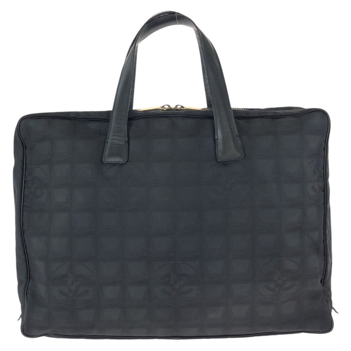 美品 CHANEL シャネル ニュートラベルライン ココマーク ブラック 黒