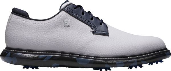 フットジョイ メンズ シューズ スニーカー FootJoy Mens Traditions Blucher Golf Shoes Previouseason WhiteNavyMulti ホワイト