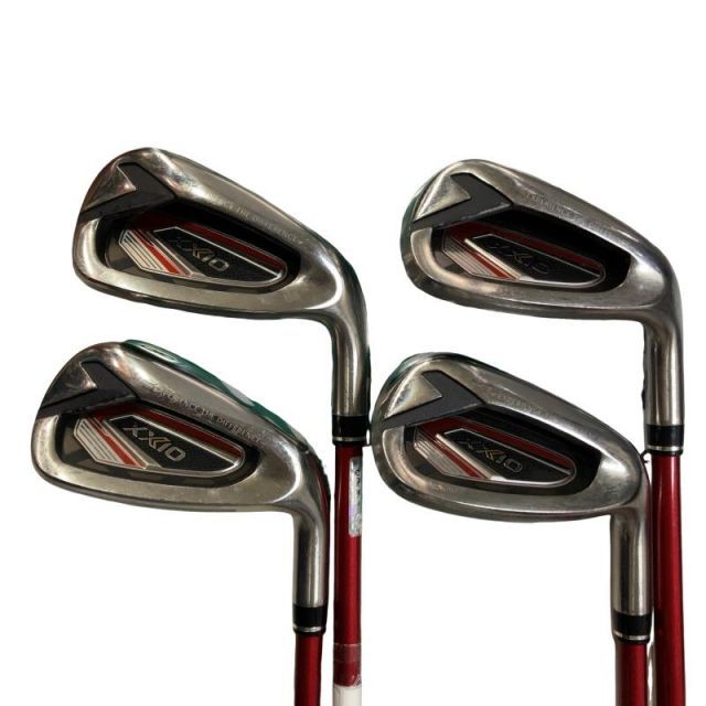 【中古】 ダンロップ XXIO(2022) 5S(レッド) アイアンセット IR XXIO MP1200(IR) レッド (フレックスSR) メンズ 男性用 右利き 右用 Cランク ゴルフクラブ