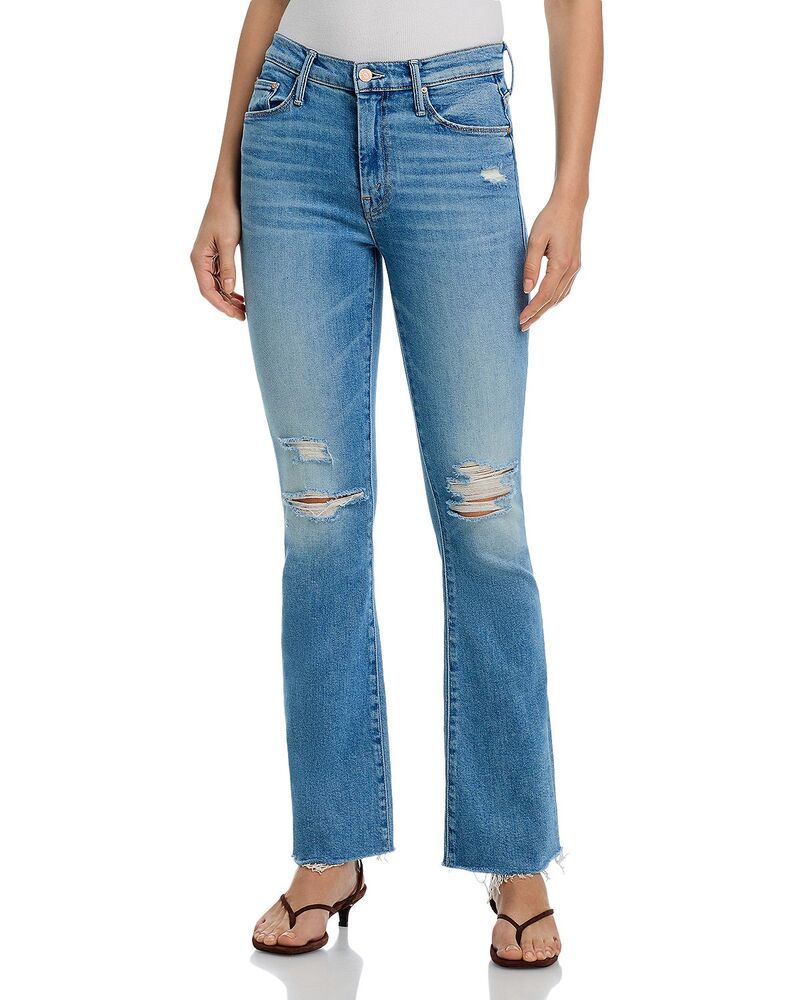 マザー レディース ボトムス デニムパンツ ジーンズ MOTHER The Weekender Fray High Rise Jeans in Chaos is Calling Chaos Is Ca