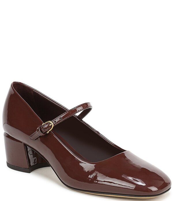 フランコサルト レディース シューズ パンプス ヒール Franco Sarto Davi Patent Block Heel Mary Jane Pumps Red レッド