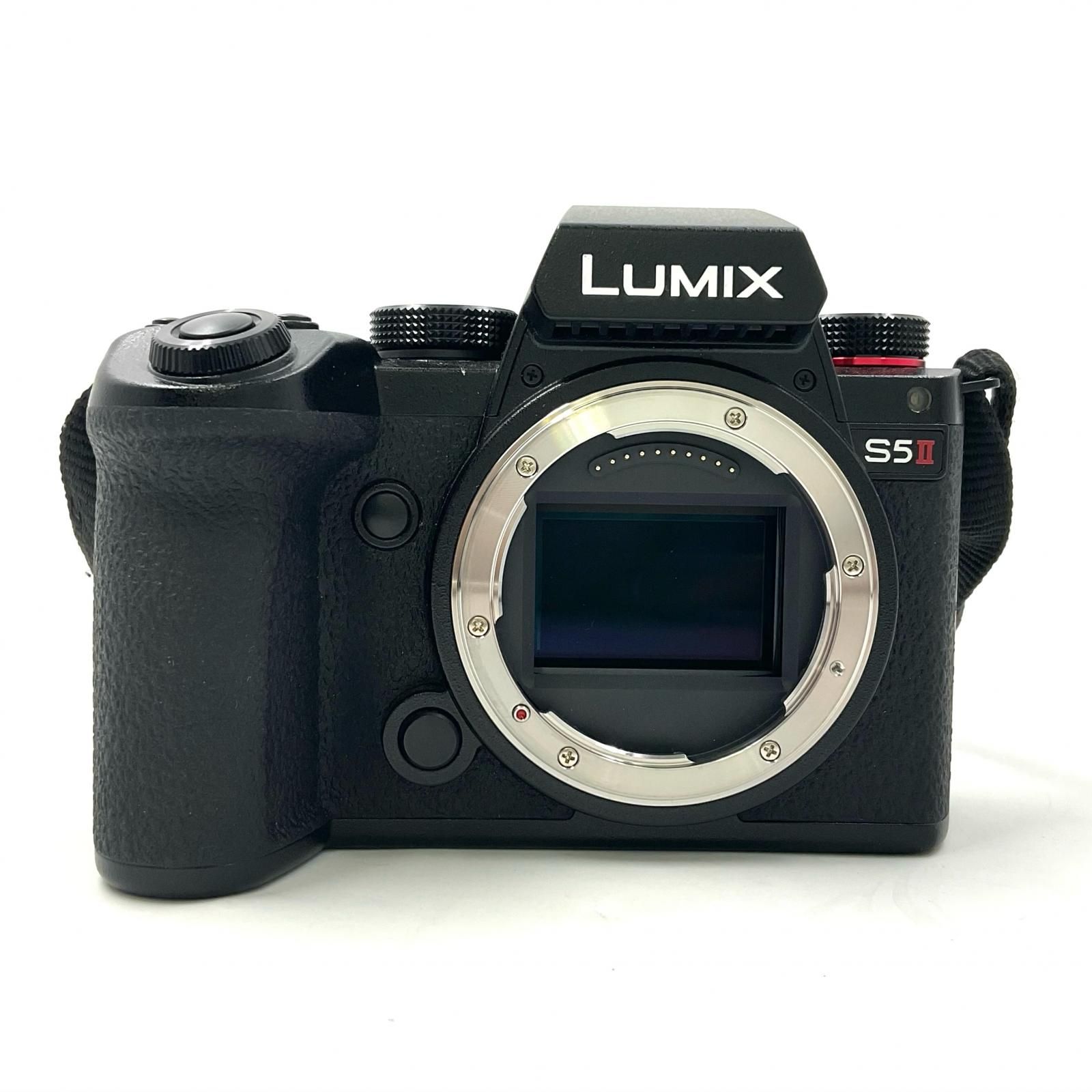 【全額返金保証】【最速発送】Panasonic デジタル一眼 LUMIX DC-S5M2 ボディ ブラック 美品 動作確認済