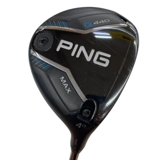 【中古】 ピン G440 MAX 4W フェアウェイウッド FW PING TOUR 2.0 CHROME 75(FW) (フレックスS) メンズ 男性用 右利き 右用 Cランク ゴルフクラブ