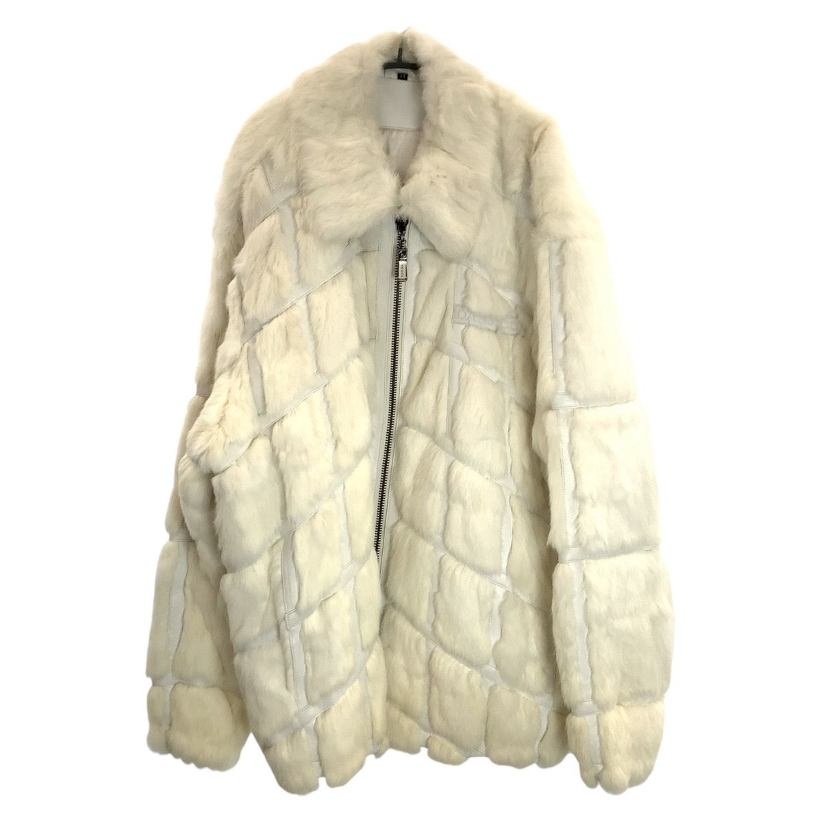 美品 DAVOUCCI ダボーチ サイズ2XL クリーム アイボリー ラビット