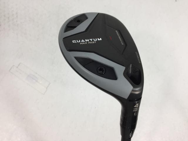 返品OK 【中古ゴルフクラブ】【超美品】キャロウェイ QUANTUM MAX FAST (クアンタム マックスファスト) ユーティリティ 2026 (日本仕様) ATHLEMAX 60 for Callaway 4H
