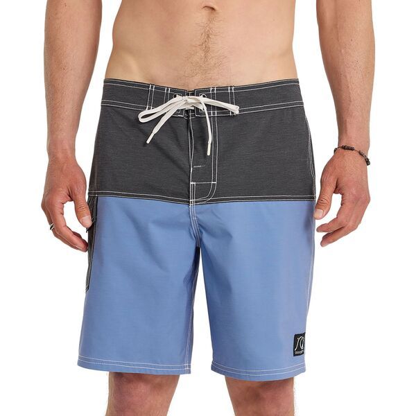 クイックシルバー メンズ ボトムス ハーフパンツ・ショーツ ショートパンツ Quiksilver Mens Original Blocked 19 Boardshorts Riviera