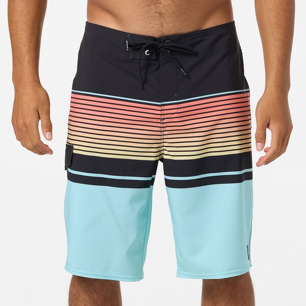 オニール メンズ ボトムス ハーフパンツ・ショーツ ショートパンツ ONeill Mens Lennox Stripe 21 Board Shorts Canal Blue ブルー