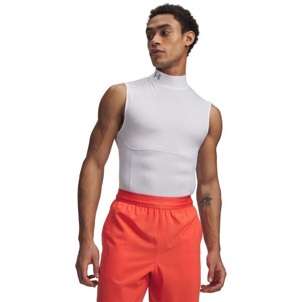 アンダーアーマー メンズ トップス シャツ モックネック ノースリーブ Under Armour Mens HeatGear Elite Sleeveless Mock Neck Compressio 13,285円
