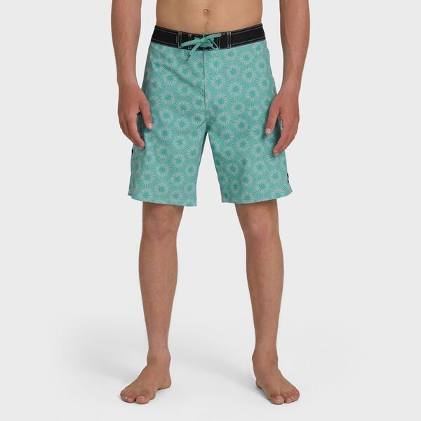 クイックシルバー メンズ ボトムス ハーフパンツ・ショーツ ショートパンツ Quiksilver Mens Ocean Mayhem 19 Boardshorts Aqua アクア