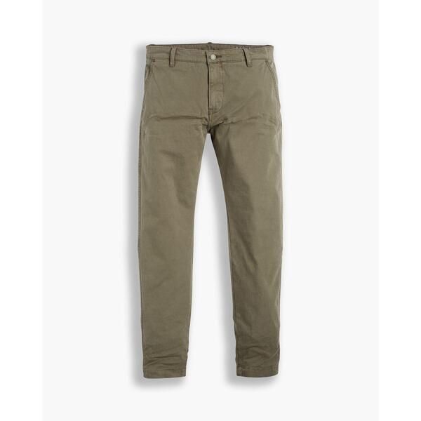 リーバイス メンズ ボトムス カジュアルパンツ Levis Chino Regular Tapered Trousers Olive Green グリーン