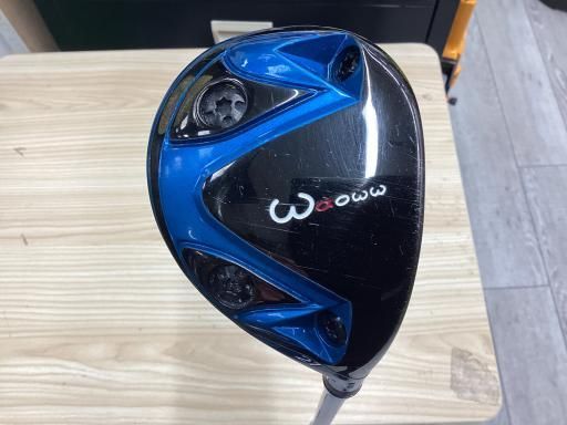 【中古】 Waoww RV-555 Type S(ブルー) 21° ユーティリティ UT リシャフト (フレックスその他) メンズ 男性用 右利き 右用 Cランク ゴルフクラブ