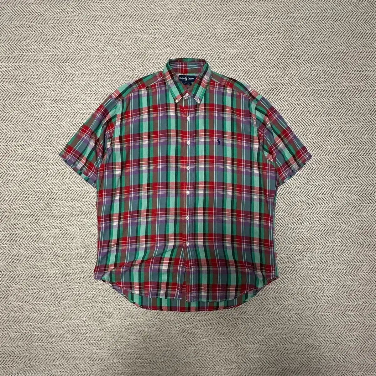 POLO RALPH LAUREN チェックコットンシャツ
