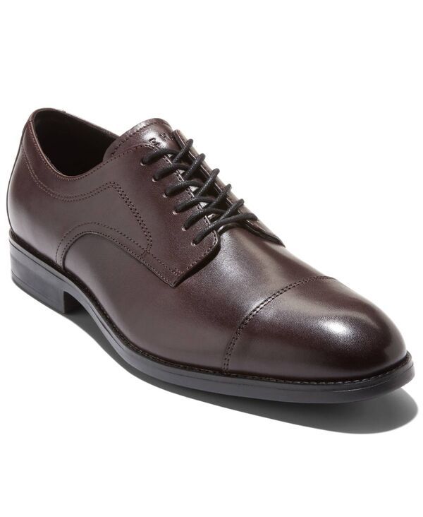 コールハーン メンズ シューズ オックスフォード キャップ Cole Haan Mens Harmon Grand Cap Toe Oxfords Madeira brown leather ブラウン