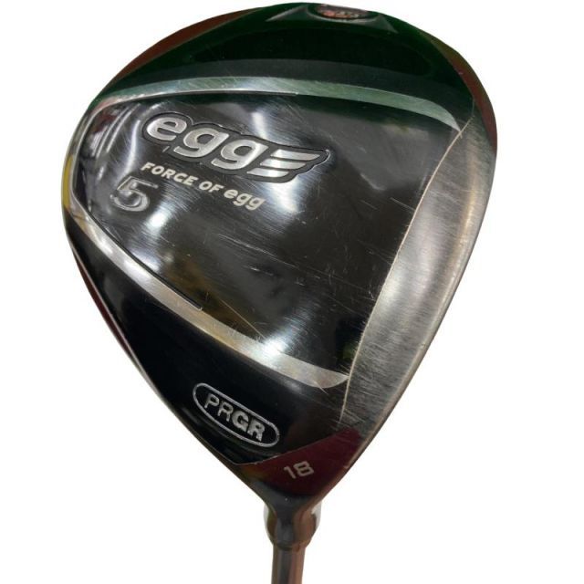 【中古】 プロギア egg(2017) 5W フェアウェイウッド FW eggオリジナルカーボン (フレックスSR) メンズ 男性用 右利き 右用 Cランク ゴルフクラブ