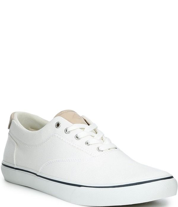 スペリー メンズ シューズ スニーカー Sperry Mens Helm CVO Twill Sneakers White ホワイト