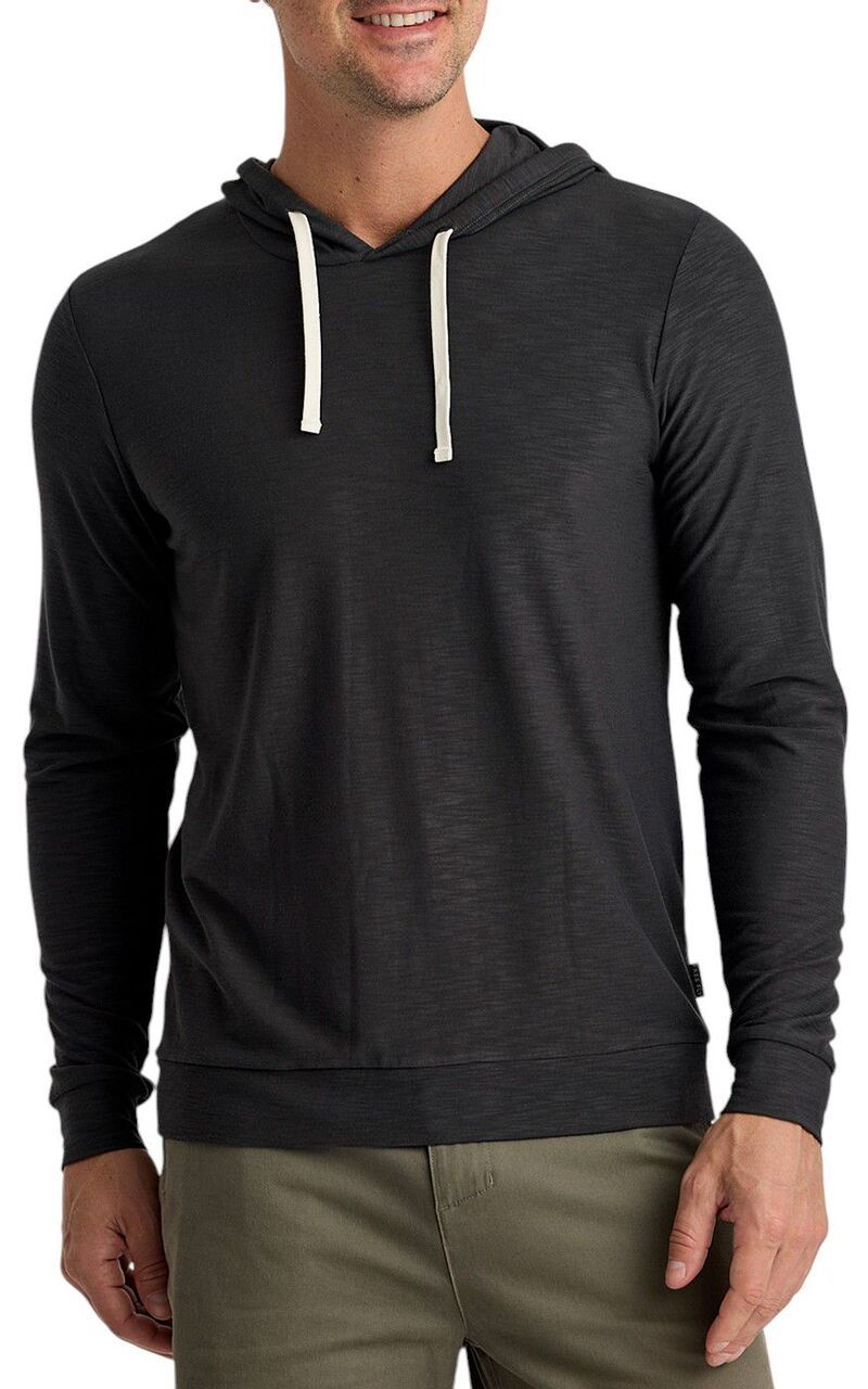フリー フライ メンズ アウター パーカー・スウェット Free Fly Mens Bamboo Slub Hoodie II Black Sand ブラック