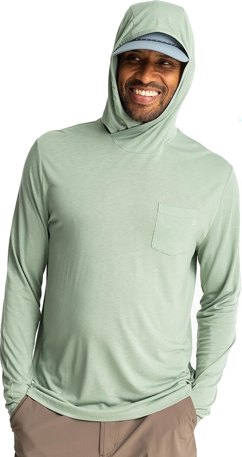 フリー フライ メンズ アウター パーカー・スウェット Free Fly Mens Bamboo Lightweight Hoodie Palm Green グリーン