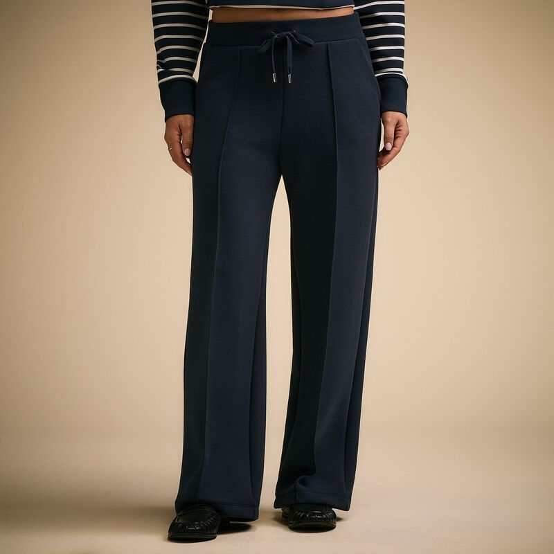 キャリー レディース ボトムス カジュアルパンツ ワイドレッグ スキューバ CALIA Womensoft Scuba Wide Leg Pant Darker Ardosia Slate スレート